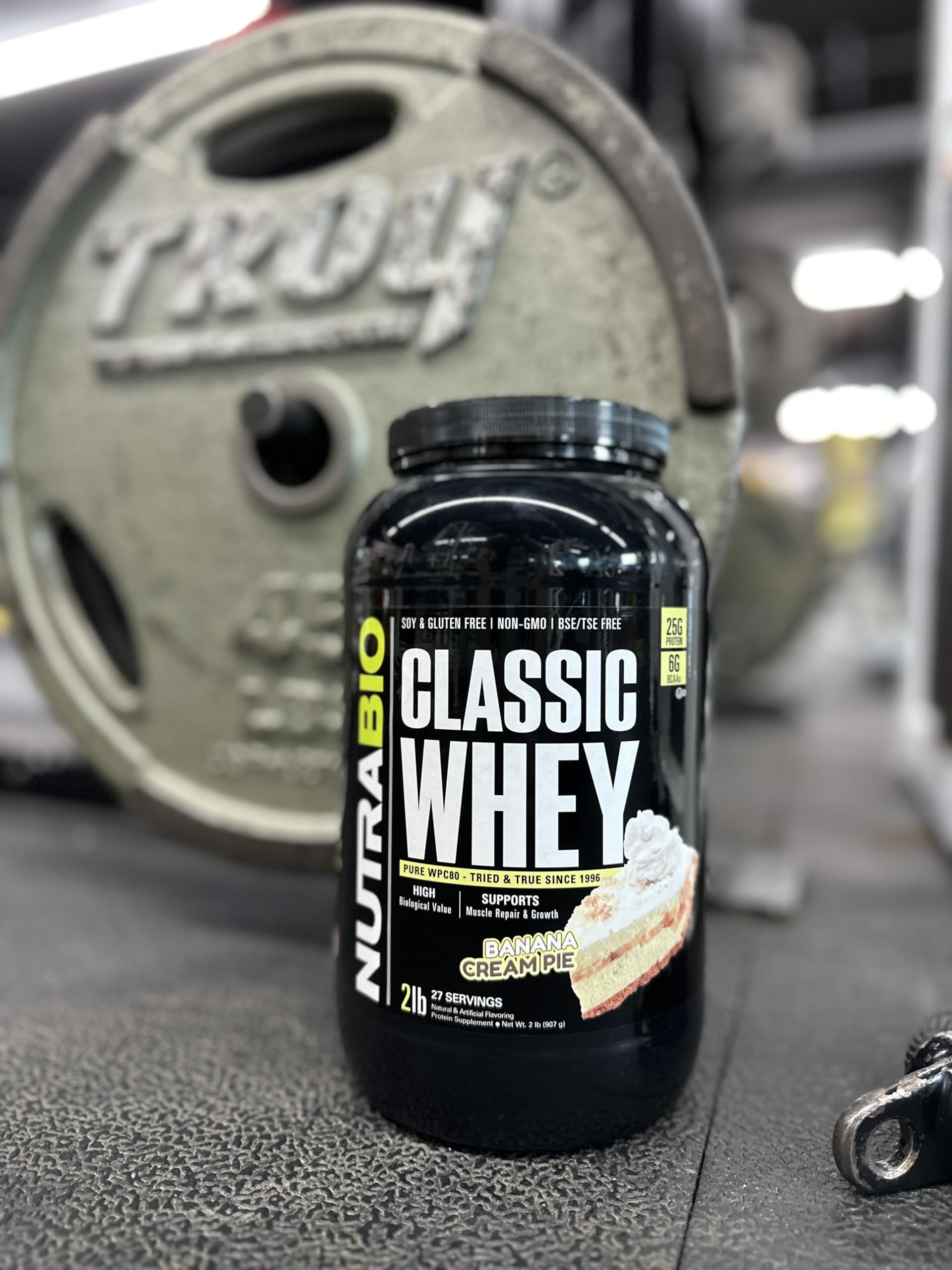 suplemento proteina nutrabio classic whey  (5 libras)